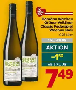 Billa Domäne Wachau Grüner Veltliner Classic Federspiel Wachau DAC Angebot