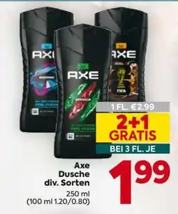 Billa Axe Dusche div. Sorten Angebot