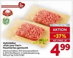 Billa Hofstädter Fair zum Tier! Faschiertes gemischt Angebot