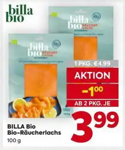 Billa BILLA Bio Bio-Räucherlachs Angebot