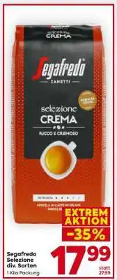 Billa Segafredo Selezione div. Sorten Angebot