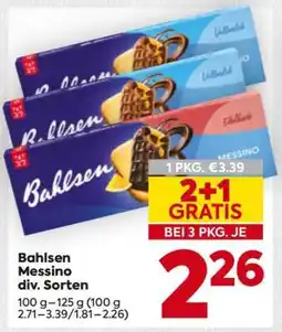 Billa Bahlsen Messino div. Sorten Angebot
