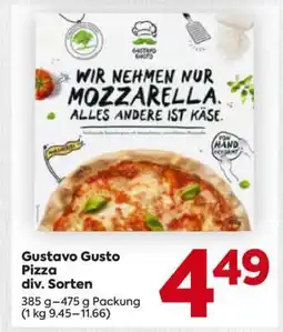Billa Gustavo Gusto Pizza div. Sorten Angebot