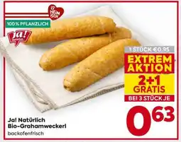 Billa Ja! Natürlich Bio-Grahamweckerl Angebot