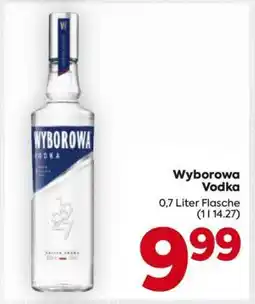 Billa Wyborowa Vodka Angebot