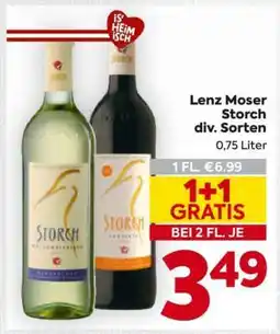 Billa Lenz Moser Storch div. Sorten Angebot