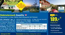 Lidl Reisen Südsteiermark Gamlitz Angebot