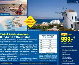 Lidl Reisen Türkei & Griechenland Rundreise & Kreuzfahrt Angebot