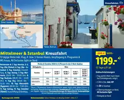 Lidl Reisen Mittelmeer & Istanbul Kreuzfahrt Angebot