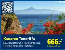 Lidl Reisen Kanaren Teneriffa Angebot