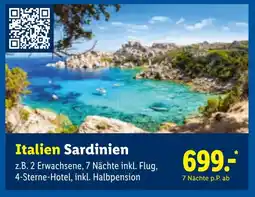 Lidl Reisen Italien Sardinien Angebot