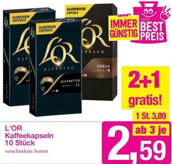 Sutterlüty L'Or Kaffeekapseln Angebot