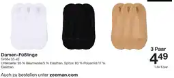 Zeeman Damen-Füßlinge Angebot