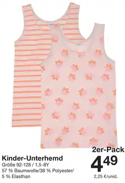 Zeeman Kinder-Unterhemd Angebot