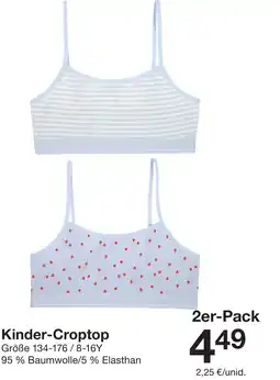 Zeeman Kinder-Croptop Angebot