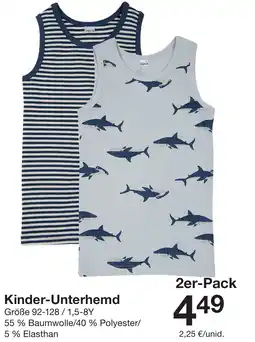 Zeeman Kinder-Unterhemd Angebot