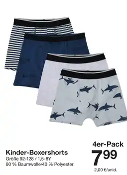 Zeeman Kinder-Boxershorts Angebot