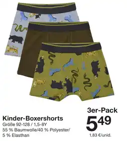 Zeeman Kinder-Boxershorts Angebot