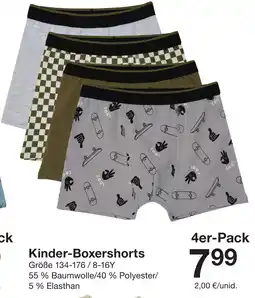 Zeeman Kinder-Boxershorts Angebot