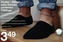 Zeeman Kinder Herren- oder Damen perfekten Füßlinge Angebot
