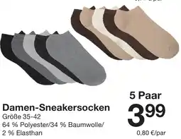 Zeeman Damen-Sneakersocken Angebot
