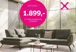 Mömax Wohnlandschaft trendy Angebot