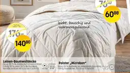 Reiter Leinen-Baumwolldecke Angebot