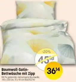 Reiter Baumwoll-Satin-Bettwäsche Angebot