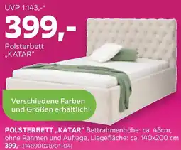 Mömax Polsterbett katar Angebot