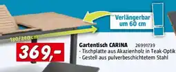 Bauhaus Gartentisch carina Angebot