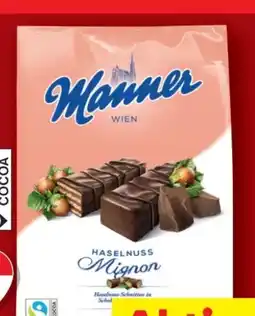 Lidl Manner Haselnuss-Mignon Angebot
