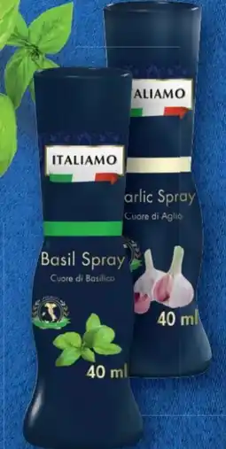 Lidl Italiamo Spray Gewürze Angebot