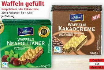 Norma Waffeln Neapolitaner Angebot
