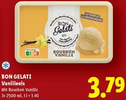 Lidl Bon Gelati Vanilleeis Angebot