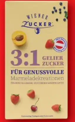 Lidl Wiener Zucker Gelierzucker 3:1 Angebot