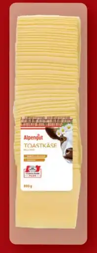 Lidl Alpengut Toastkäse Angebot