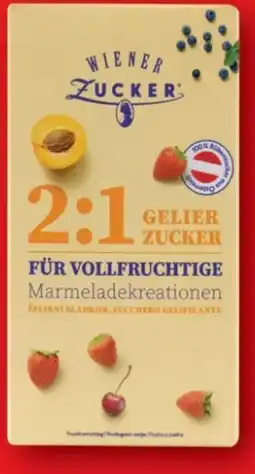 Lidl Wiener Zucker Gelierzucker 2:1 Angebot