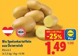 Lidl Bio Speisekartoffeln aus Österreich Klasse I Angebot