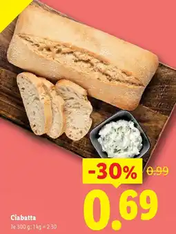 Lidl Ciabatta Angebot