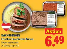 Lidl Dachsberger Frischer Faschierter Braten Angebot