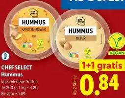 Lidl Chef Select Hummus Angebot