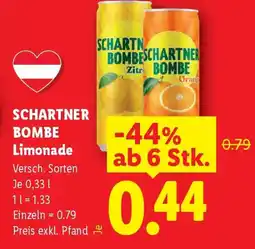 Lidl Schartner bombe Limonade Angebot