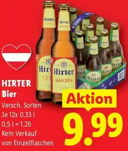 Lidl Hirter Bier Angebot