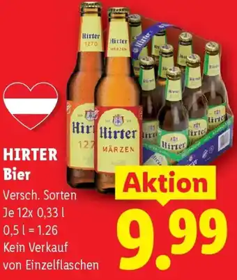 Lidl Hirter Bier Angebot