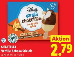 Lidl Gelatelli Vanille-Schoko Stieleis Angebot