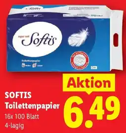 Lidl Softis Toilettenpapier Angebot