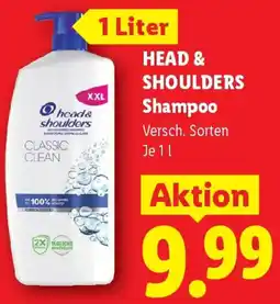 Lidl Head & shoulders shampoo Angebot