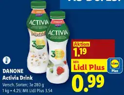 Lidl Danone Activia Drink Angebot