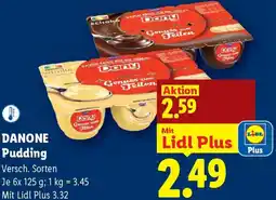 Lidl Danone pudding Angebot