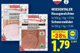 Lidl Wiesentaler hausgeselchtes, schwarzwälder Angebot